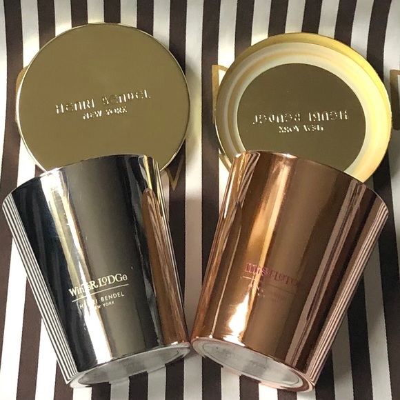 henri bendel Other - Henri Bendel Candle Containers + Lids